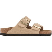 Birkenstock Arizona Vl Kadın Terlik Düz Taban Konforlu Kullanım Kahverengi