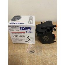 Wunder WB408 Yakıt Filtresi Partner Tepe Berlıngo Euro4 Motor Dv6 1.6hdı 16V