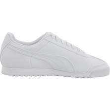 Puma Roma Basic 353572 21 Erkek Beyaz-Gri Spor Ayakkabı