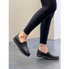 Diva Siyah All Star Kadın Ayakkabı Düz Topuk Antibakteriyel TPU Taban ile Günlük Kullanım İçin