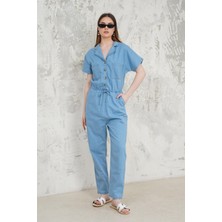 Beli Ayarlanabilir Denim Tulum
