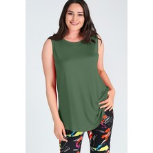 Kolsuz Viskon Basic Bluz