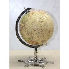 Altı Dümenli Dekoratif Dünya Küre