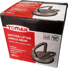 Tomax Metal Cam Vantuzu Tekli