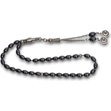 Arpa Kesim Hematit Taşı Tesbih 508-2