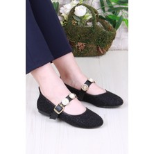 Fort 01-632 Soft Toka Detaylı Şık Ev Iş Ofis Rahat Günlük Ayakkabı Kadın Babet