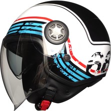 Free-M FR-612 Retro Açık Motosiklet Kaskı