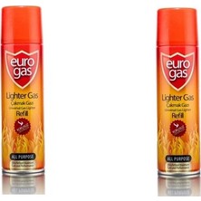 Euro Gas Çakmak Gazı & 270 ml - 1 Adet
