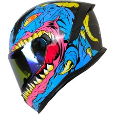 Mts M-910 Kraken Full Face Kapalı Motosiklet Kaskı