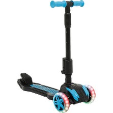 Cool Wheels Oturaklı LED Işıklı Scooter | 3 Tekerlekli Combo Scooter 3-7 Yaş
