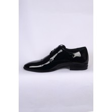 Pierre Cardin 70B28 Groom Rugan Deri Siyah Erkek Klasik Ayakkabı