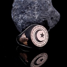 Ayyıldız Model Otantik Desen 925 Ayar Gümüş Yüzük