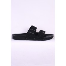 Pierre Cardin 7038 Ortopedik Büyük Numara Siyah Erkek Terlik