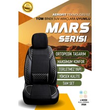 Dacia Sandero 1 (2009-2012) Uyumlu Tam Set Oto Koltuk Kılıfı Mars Serisi .3