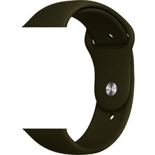 Watch 38MM Uyumlu Klasik Kordon Zore - 29-Dark Olive