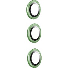 Uzaklarda Arama Samsung Galaxy S23 Plus Uyumlu Uzrm Kamera Lens Koruyucu Cam Filmi-Yeşil