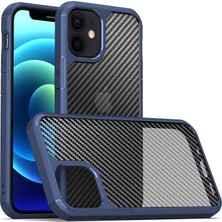 Uzaklarda Arama  Apple iPhone 11 Kılıf Uzrm Inoks Kapak-Mavi