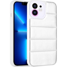 Uzaklarda Arama  Apple iPhone 11 Uyumlu Kamera Korumalı Airbagli Renkli Uzrm Seksek Kapak-Gümüş