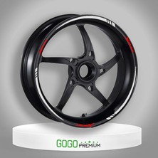 Reflektör Beyaz Iv Yamaha Xmax Uyumlu 1 Set Jant Şeridi