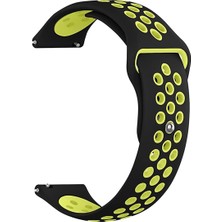 Dmay Amazfit Gts  - Gts 2 - Gts 2e Uyumlu Delikli Spor Kordon 20MM