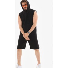 Kapüşonlu Kolsuz Spor Atlet & Fitness Atlet