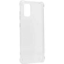 Uzaklarda Arama  Samsung Galaxy A71 Kılıf Uzrm Kamera Korumalı Nitro Anti Shock Silikon-Renksiz