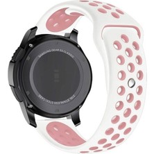 Dmay Samsung Galaxy Watch 2 (40MM-44MM) Uyumlu Delikli Spor Kordon 20MM