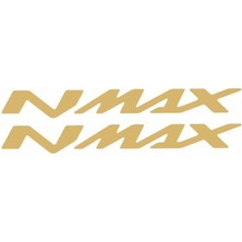 Yamaha Nmax Uyumlu Sele Altı Gold Sticker Set