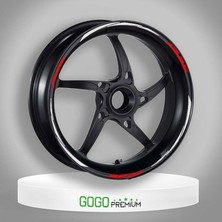 Reflektör Beyaz Yamaha R25 Uyumlu 1 Set Jant Şeridi