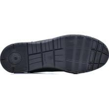King Paolo B9486 Krakers Erkek Comfort Ayakkabı - Siyah