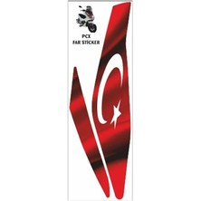 Honda Pcx 2018 - 2020 Uyumlu Far Sticker
