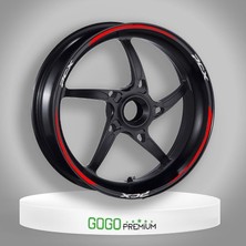 Reflektör Kırmızı Iııhonda Pcx Uyumlu 1 Set Jant Şeridi