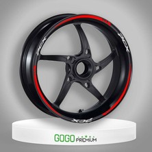 Reflektör Kırmızı Iv Honda Pcx Uyumlu 1 Set Jant Şeridi
