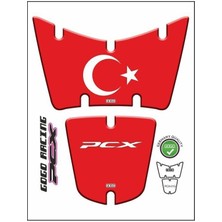 Honda Pcx 2014 - 2017 Uyumlu Tank Pad 022