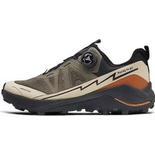 Humtto 860714A Siyah & Haki Trekking Outdoor Erkek Spor Ayakkabı