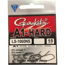 Gamakatsu A1 Hard Ls 1060ns No:10 Siyah Olta Iğnesi 15adet