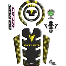 Yamaha MT07  2021 - 2024 Uyumlu Tank Pad 007
