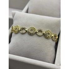 14K Altın Kaplama Kuyum Model Bileklik