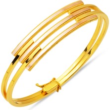 3'lü Ajda Model 14 Ayar Kaburga Bilezik