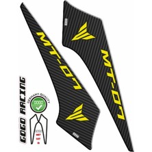 Yamaha MT07 2014 - 2017 Uyumlu Yan Pad 003