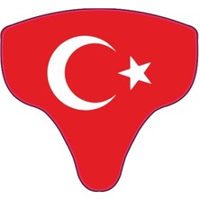 Türk Bayrağı Mondial Mh Drift 2011 - 2020 Uyumlu Siperlik Sticker