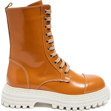 Bestello Bağcıklı Termo Taban Düz Bot 101-22516-03 Kadın Bot