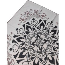 Mısırlı Eşarpları Emprime Krep Etnik Desen Eşarp