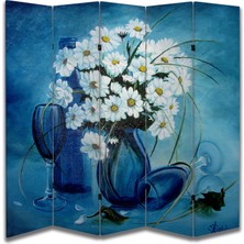 Doğa Temalı Özel Tasarım Paravan Room Divider 180 x 200 cm