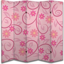 Doğa Temalı Özel Tasarım Paravan Room Divider 180 x 200 cm