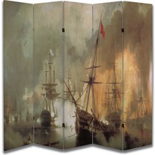 Tarih Temalı Özel Tasarım Paravan Room Divider 180 x 200 cm