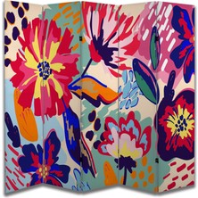 Doğa Temalı Özel Tasarım Paravan Room Divider 180 x 200 cm