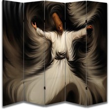 Dini Temalı Özel Tasarım Paravan Room Divider 180 x 200 cm