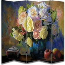 Doğa Temalı Özel Tasarım Paravan Room Divider 180 x 200 cm