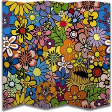 Doğa Temalı Özel Tasarım Paravan Room Divider 180 x 200 cm